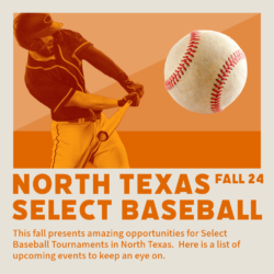 Select Baseball Fall Tournament Schedule