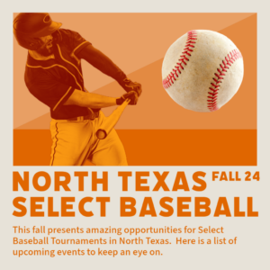 Select Baseball Fall Tournament Schedule